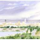 View over Portsmouth from Portsdown Hill
